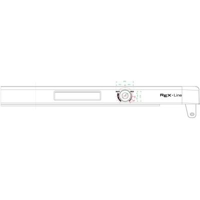 AEG bovenblad, zijdescherm, 7801, 550x572mm 140026258024 AEG bovenblad, zijdescherm, 7801, 550x572mm 140026258024