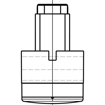 AEG knop, functies, inox, 10+0 140248051017 AEG knop, functies, inox, 10+0 140248051017