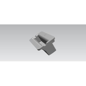 AEG Zilveren Rechthoekige Aan/Uit Knop - Switch Knob AEG Zilveren Rechthoekige Aan/Uit Knop - Switch Knob