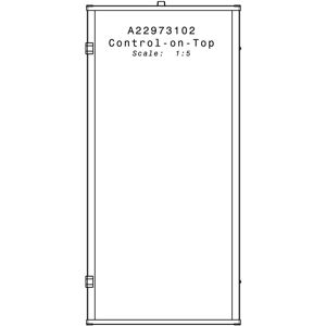 AEG Koelkastdeur - Wit - 531x1112mm - Koelkastdeur AEG Koelkastdeur - Wit - 531x1112mm - Koelkastdeur