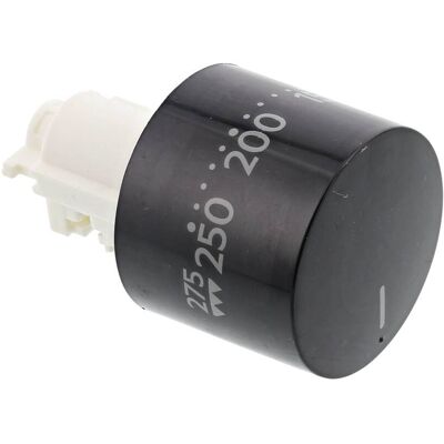 AEG knop, thermostaat, zwart, 0-275 140056123056 AEG knop, thermostaat, zwart, 0-275 140056123056