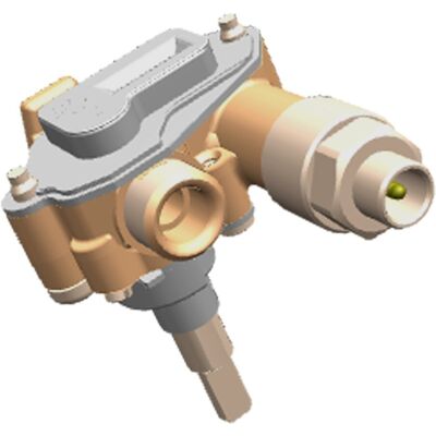 AEG gaskraan,secundair,d=0.28 G25-25mbar 3577306313 AEG gaskraan,secundair,d=0.28 G25-25mbar 3577306313