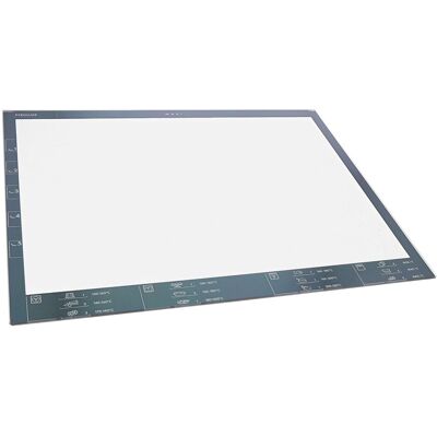 AEG Deurglas hoge temperatuur - 499x388.5mm 8079823012 AEG Deurglas hoge temperatuur - 499x388.5mm 8079823012