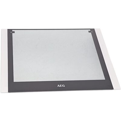 AEG voorste glas,wit,zijdescherm,594x503mm 5610440033 AEG voorste glas,wit,zijdescherm,594x503mm 5610440033