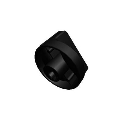 AEG knop, gas, zwart, 140075034169 AEG knop, gas, zwart, 140075034169