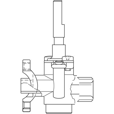 AEG kraan, tussenbrander, COPRECI 3577174315 AEG kraan, tussenbrander, COPRECI 3577174315