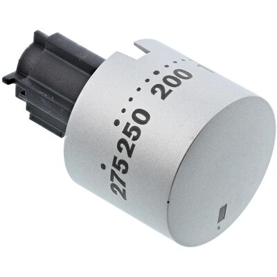 AEG knop, thermostaat, inox 3550505709 AEG knop, thermostaat, inox 3550505709