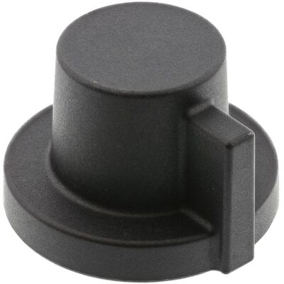 AEG knop, mat zwart 140101604019 AEG knop, mat zwart 140101604019