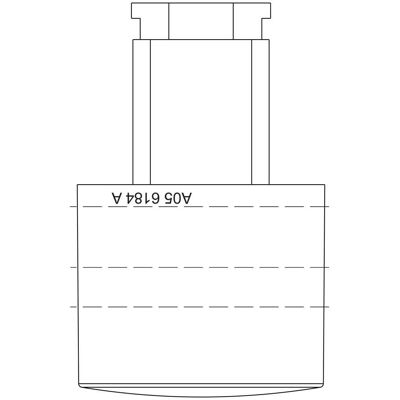 AEG knop, energieschakelaar, inox, 9-0 140056184025 AEG knop, energieschakelaar, inox, 9-0 140056184025