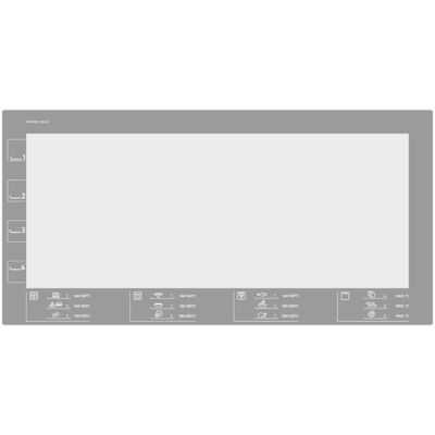 AEG Deurglas - 524x263mm 140060152018 AEG Deurglas - 524x263mm 140060152018