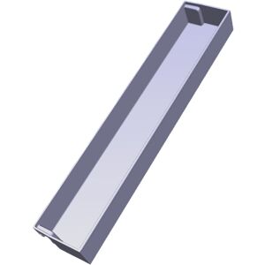 AEG - 7902 - 569.3x58mm - neutraal - Koelkastdeurrek AEG - 7902 - 569.3x58mm - neutraal - Koelkastdeurrek
