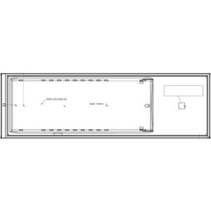 AEG Witte Koelkastdeur - 538x1728mm AEG Witte Koelkastdeur - 538x1728mm