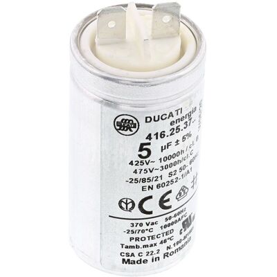AEG condensator, 5 MF 4055304762 AEG condensator, 5 MF 4055304762
