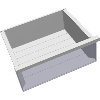 AEG Groentelade - 296 - 450x190mm - Koelkastoebehoren AEG Groentelade - 296 - 450x190mm - Koelkastoebehoren