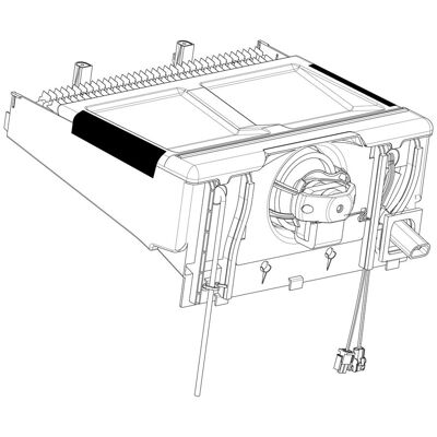 AEG verdamper, kompleet, diepvriezer 2425298185 AEG verdamper, kompleet, diepvriezer 2425298185