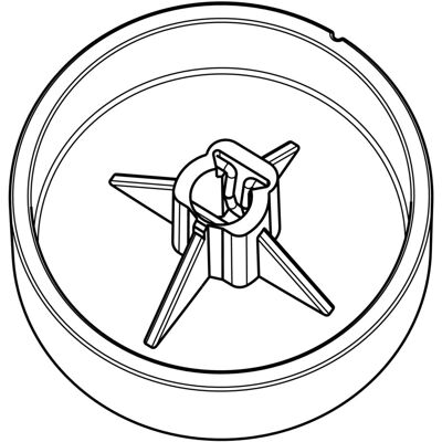 AEG thermostaatknop, kompleet, zijdescherm 2651086171 AEG thermostaatknop, kompleet, zijdescherm 2651086171