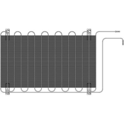 AEG condensator, kompleet, 568x960mm 2427044082 AEG condensator, kompleet, 568x960mm 2427044082