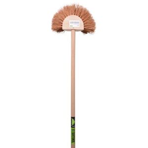 MM Eurotool Raagbol FSC 12.5 Centimeter Hout Cocos Met Houten Steel 200 Centimeter MM Eurotool Raagbol FSC 12.5 Centimeter Hout Cocos Met Houten Steel 200 Centimeter