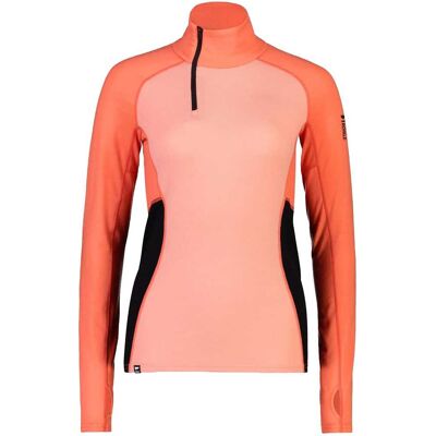 Mons Royale Olympus Half Zip Hoogzicht Thermisch Shirt - Vrouw Mons Royale Olympus Half Zip Hoogzicht Thermisch Shirt - Vrouw