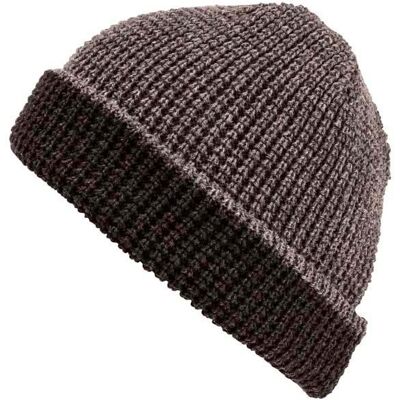 BILLABONG BLAMORAL REVERISBLE BEANIE CHAR MARL One Size Unisex BILLABONG BLAMORAL REVERISBLE BEANIE CHAR MARL One Size Unisex