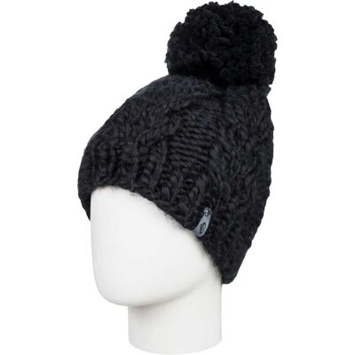 ROXY WINTER BEANIE TRUE BLACK One Size Woman ROXY WINTER BEANIE TRUE BLACK One Size Woman