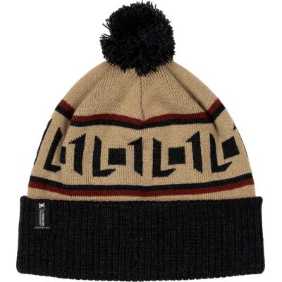 L1 NITRO REPEATER BEANIE CREAM STORM HOT YELLOW One Size Unisex L1 NITRO REPEATER BEANIE CREAM STORM HOT YELLOW One Size Unisex