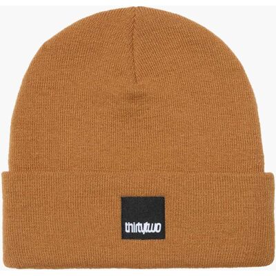 THIRTYTWO PATCH BEANIE CAMEL One Size Unisex THIRTYTWO PATCH BEANIE CAMEL One Size Unisex