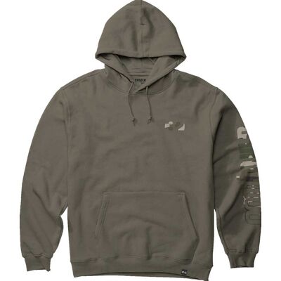 Thirtytwo Double Hoodie - Olijf - Hoodie Thirtytwo Double Hoodie - Olijf - Hoodie