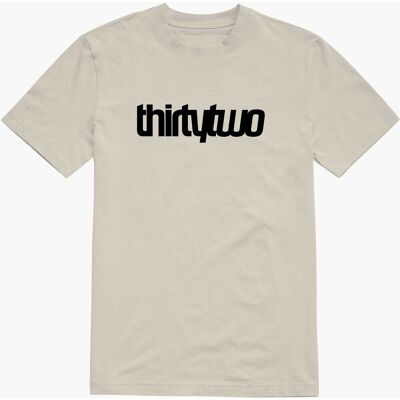 THIRTYTWO DOUBLE TEE NATURAL L Man THIRTYTWO DOUBLE TEE NATURAL L Man