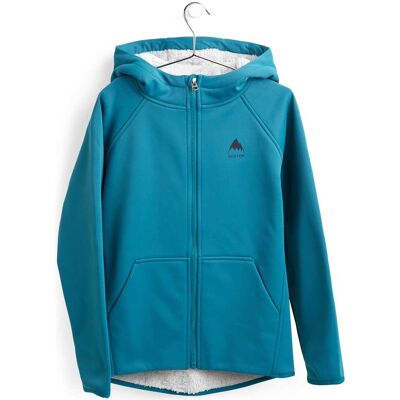 BURTON CROWN WEATHERPROOF SHERPA FULL ZIP KIDS CELESTIAL BLUE M Child BURTON CROWN WEATHERPROOF SHERPA FULL ZIP KIDS CELESTIAL BLUE M Child