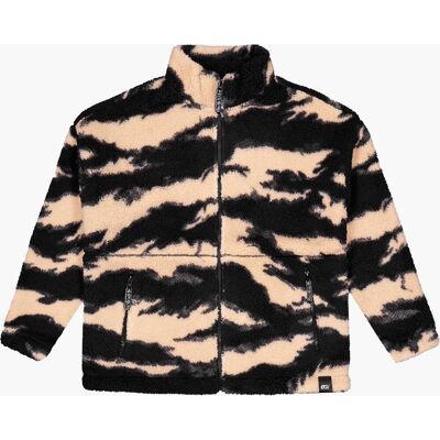 PICTURE GYPSI ZIP FLEECE SHADOW PRINT S Woman PICTURE GYPSI ZIP FLEECE SHADOW PRINT S Woman