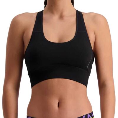 MONS ROYALE WMN STRATOS MERINO BRA BLACK XS Woman MONS ROYALE WMN STRATOS MERINO BRA BLACK XS Woman