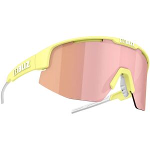 BLIZ FietsMatrix Small 2022 sportbril, Unisex (dames / heren), Sportbril, Fietsa geel