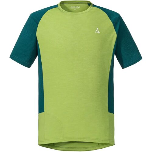 SCHÖFFEL Bikeshirt Auvergne bikeshirt, voor heren, Maat 50 groen 50 male