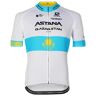 Giordana ASTANA QAZAQSTAN TEAM fietsshirt met korte mouwen Kazachse kampioen 2023, voor h wit/petrol 2XL male