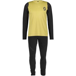 SCOTT Trail Progressive Set (fietsshirt + fietsbroek) set (2 artikelen), voor zwart male SCOTT Trail Progressive Set (fietsshirt + fietsbroek) set (2 artikelen), voor zwart male