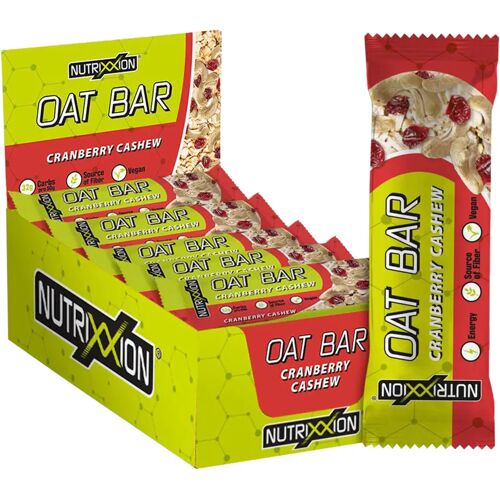 NUTRIXXION Energy Bar Oat Cashew Cranberry 20 Stuk/doos reep, Energierepen, Pres male