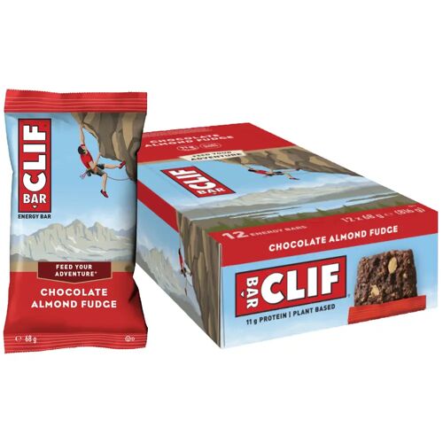 CLIF Bar CLIF Energiereep Chocolade-amandel 12 stuks/doos, Energierepen, Prestatievoeding male