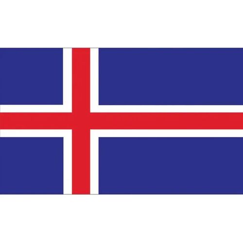 e-Carnavalskleding.nl Vlag Ijsland