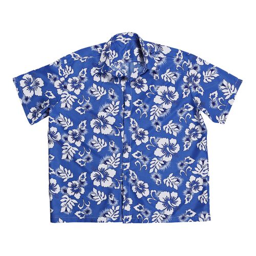 Finidi Hawaii artikelen: Hawaii shirt blauw M-L male