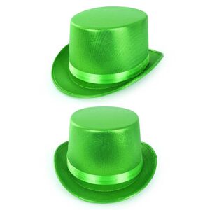 Scheepers Hoge hoed metallic groen Default unisex