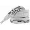 Sneakerhype "SHOELACES" Laces Grey/Black grey 140 cm female