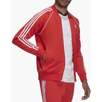 adidas Originals Adicolor Classics SST Superstar Trainingsjack - Vivid Rood - Track Jacket adidas Originals Adicolor Classics SST Superstar Trainingsjack - Vivid Rood - Track Jacket
