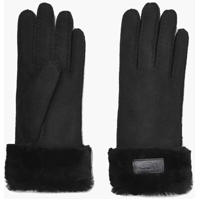 UGG Turn Cuff Glove Black handschoenen Zwart female UGG Turn Cuff Glove Black handschoenen Zwart female