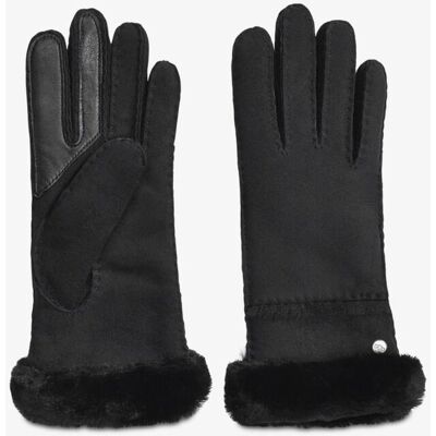 UGG Seamed Tech Glove Black handschoenen Zwart S female UGG Seamed Tech Glove Black handschoenen Zwart S female