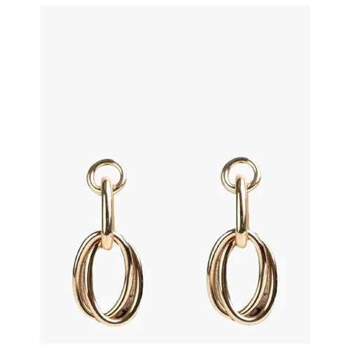 Souvenirs De Pomme Evi Chain Earrings Goud Oorbellen Goud one size female