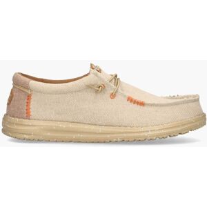 Hey Dude Wally Coastline Jute Beige Beige male Hey Dude Wally Coastline Jute Beige Beige male