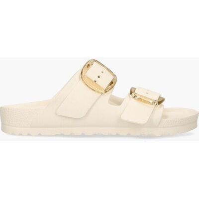 Birkenstock Arizona Big Buckle EVA Off-White Wit 40 female Birkenstock Arizona Big Buckle EVA Off-White Wit 40 female