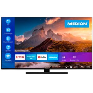 Medion LIFE® X15033 QLED Smart-TV   125,7 cm (50'') Ultra HD Display   HDR   Dolby Vision®   Micro Dimming   MEMC, PVR ready   Netflix   Amazon Prime