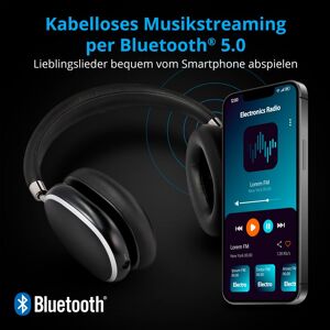 Medion LIFE® E62474 ANC-hoofdtelefoon   over-ear hoofdtelefoon met actieve ruisonderdrukking   Bluetooth® 5.0   lange batterijlevensduur   kan zowel d